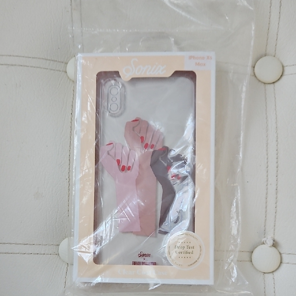 Sonix iPhone XS Max Case with Pink and Red Design
